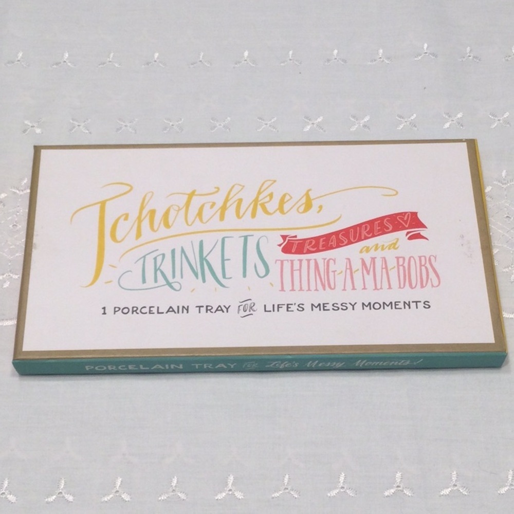 Porcelain Trinket Tray For Life’s Messy Moments​
